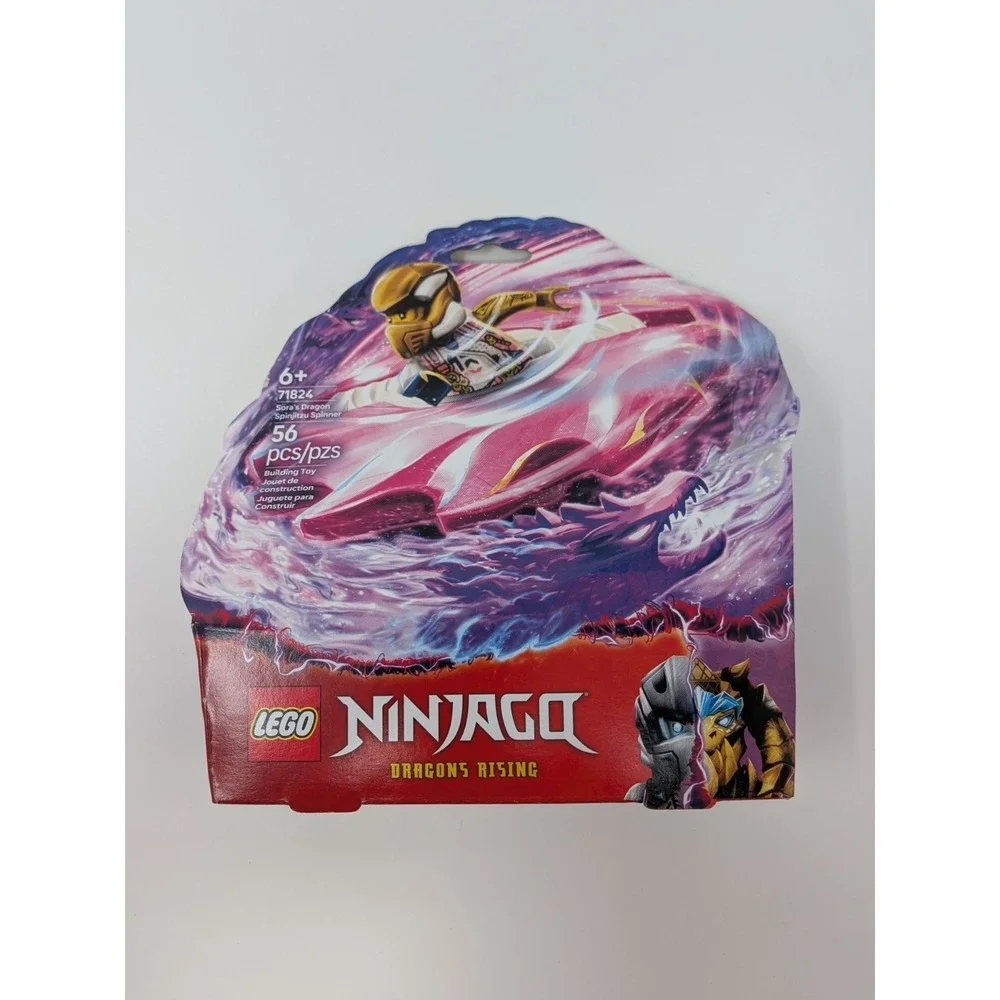LEGO Ninjago Sora's Dragon‎ Spinjitzu Spinner 71824 Dragons Rising 56pcs New
